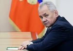 Sergei Shoigu speaks during the SCO security council meeting in Bishkek about Afghanistan security concerns