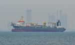 Oil tankers crossing the Strait of Hormuz amid rising global tensions