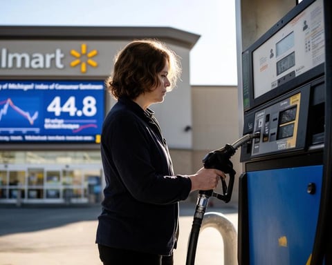 Americans struggle with inflation and rising gas prices as consumer confidence crashes in 2026