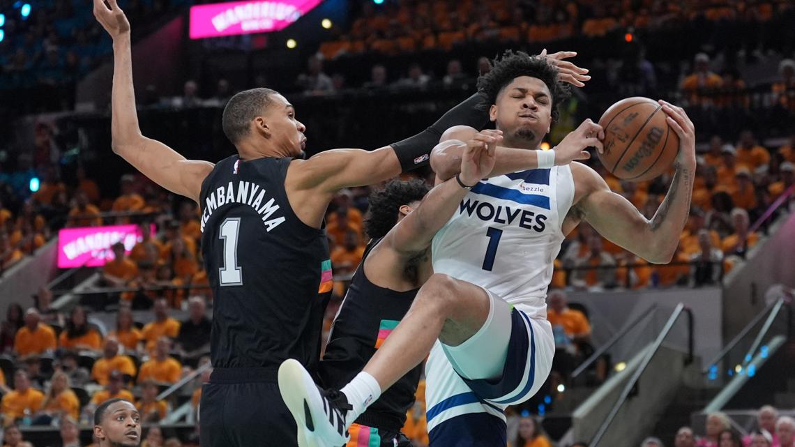 Victor Wembanyama records 12 blocks in NBA playoff game against Timberwolves