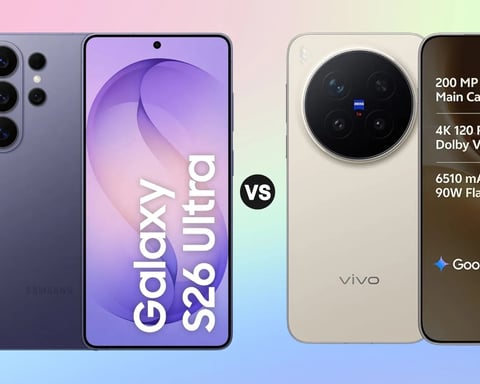 Vivo X300 Ultra vs Galaxy S26 Ultra vs Xiaomi 17 Ultra camera comparison showing 2026 flagship photography battle