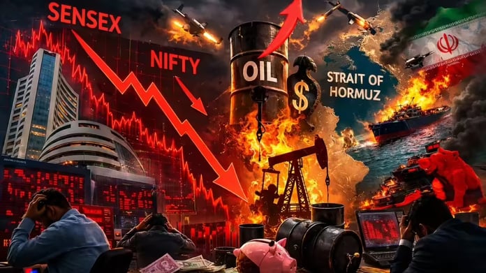 Traders react on Wall Street as AI stocks fall amid rising oil prices and Iran war inflation fears