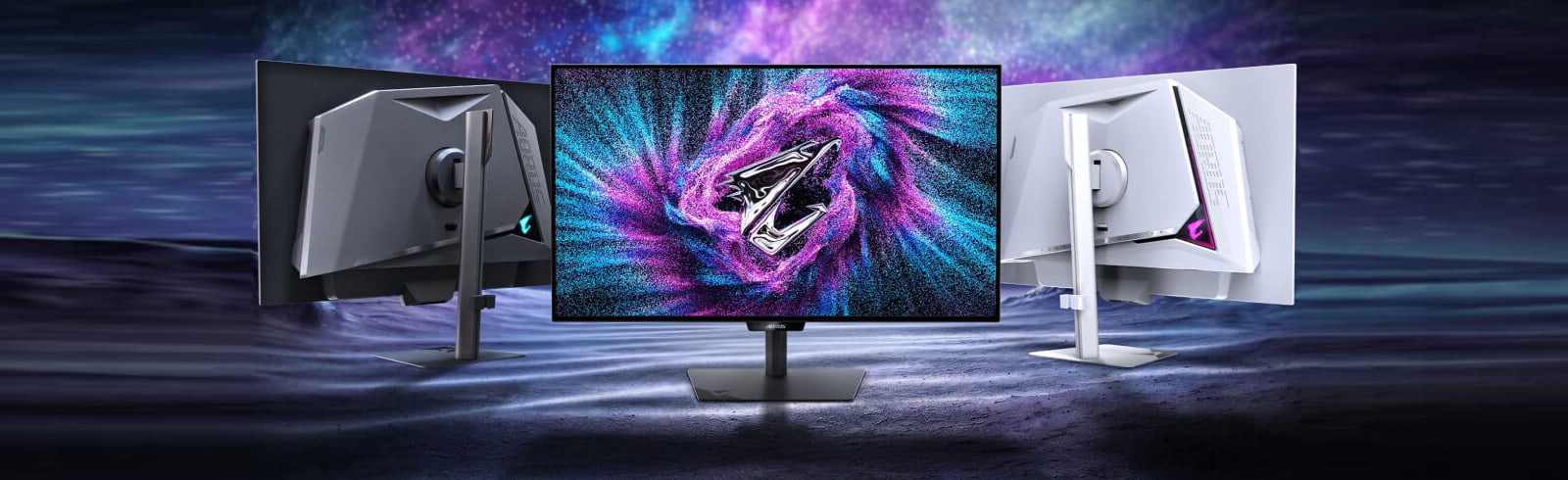Gigabyte AORUS Elite OLED and 5K Mini LED gaming monitors unveiled at Computex 2026