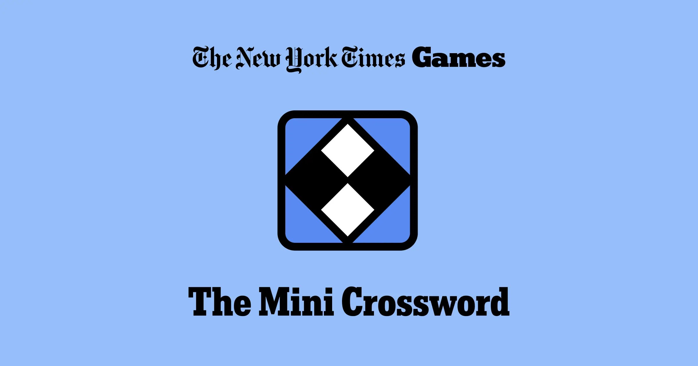 NYT Mini Crossword answers for June 3, 2026 with all clues solved