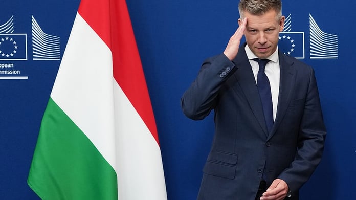 Hungarian Prime Minister Péter Magyar and German Chancellor Friedrich Merz at joint press conference in Berlin June 2 2026