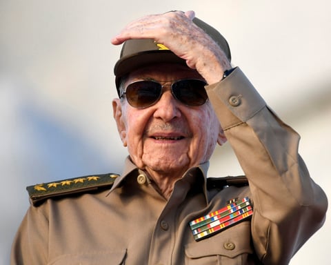 Cubans rally in Havana in support of Raul Castro amid US pressure and blockade