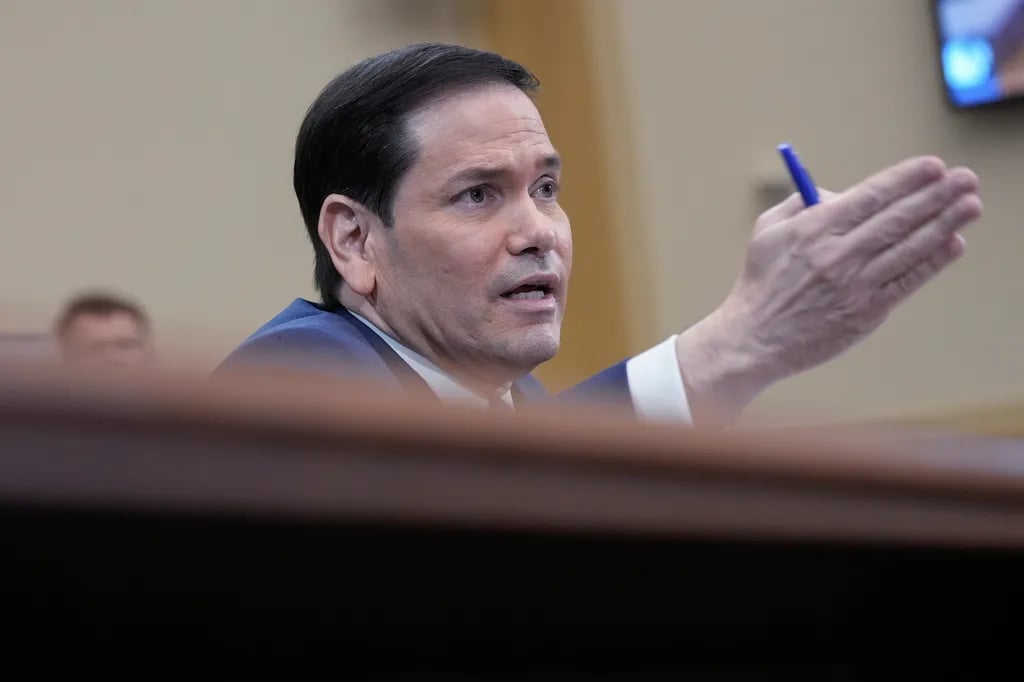 US Secretary of State Marco Rubio testifies before the House Foreign Affairs Committee on Ukraine negotiations, June 3, 2026