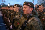 Russian troops at Victory Day parade Moscow 2026 amid Russia cultural soft power push