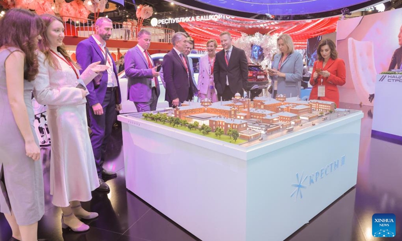 Delegates at the 29th St. Petersburg International Economic Forum June 4 2026