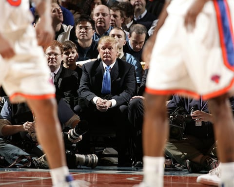 President Donald Trump speaks at the White House on June 4 2026 ahead of attending NBA Finals Game 3 at Madison Square Garden
